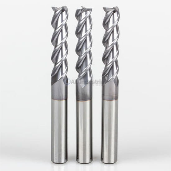 3//8/" YG1 Alu-Power 3 Flute Regular Length Carbide End Mill TiCN Coated