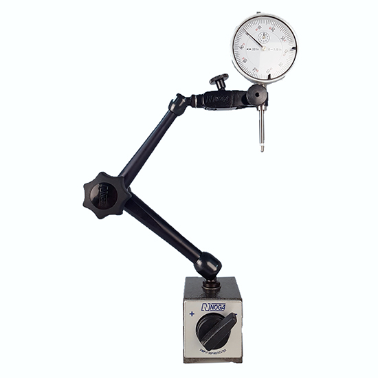 All Industrial 52000 01" Dial Indicator & Noga DG61003 Base